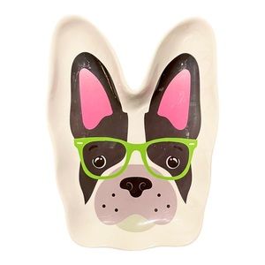 Frenchie ◈ Trinket Tray Plate Glasses